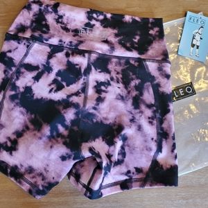 FLEO THC S Mystic Tie Dye Shorts, EUC